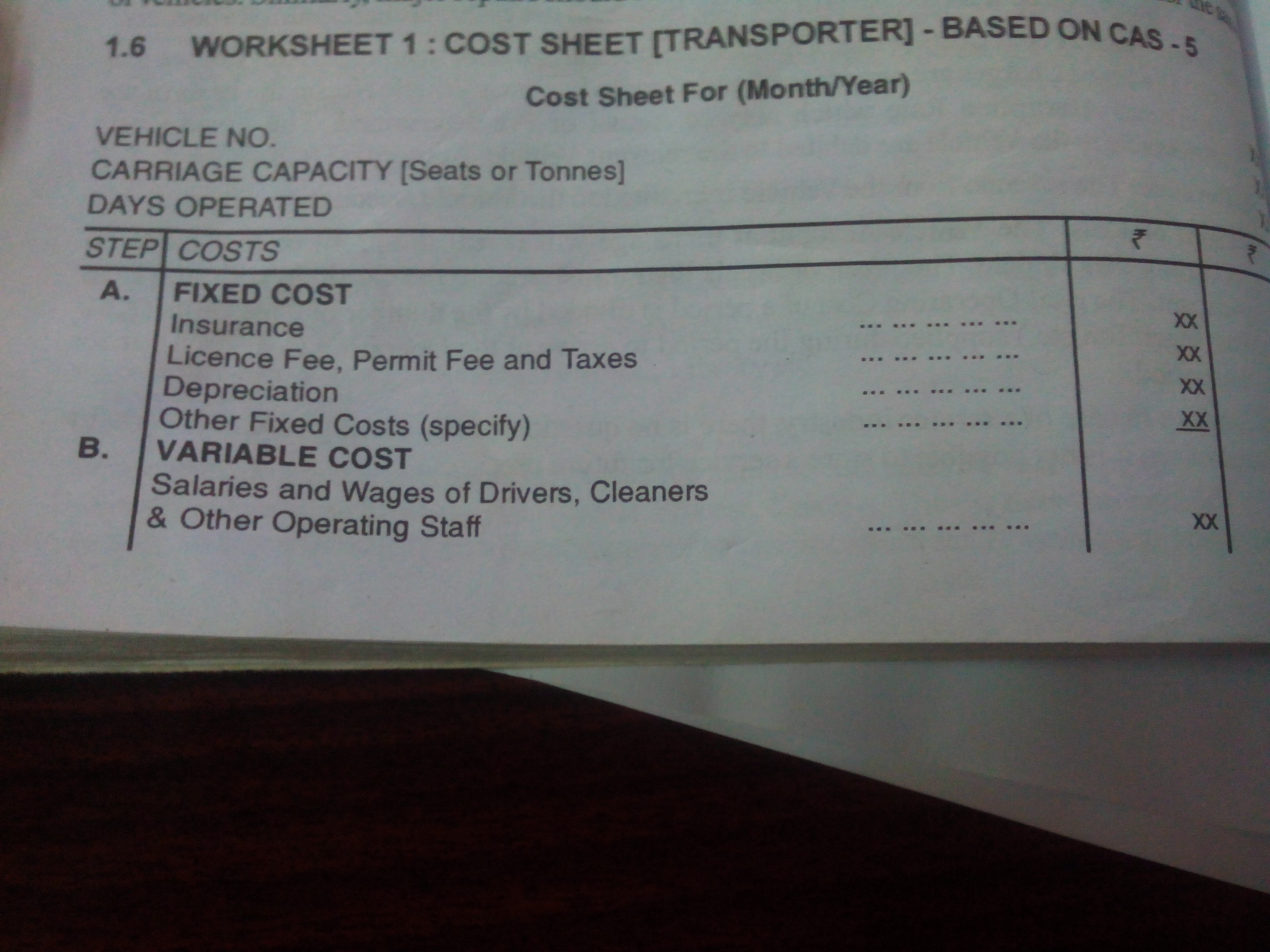 COST ACCOUNTING SHORTCUTS. BAF